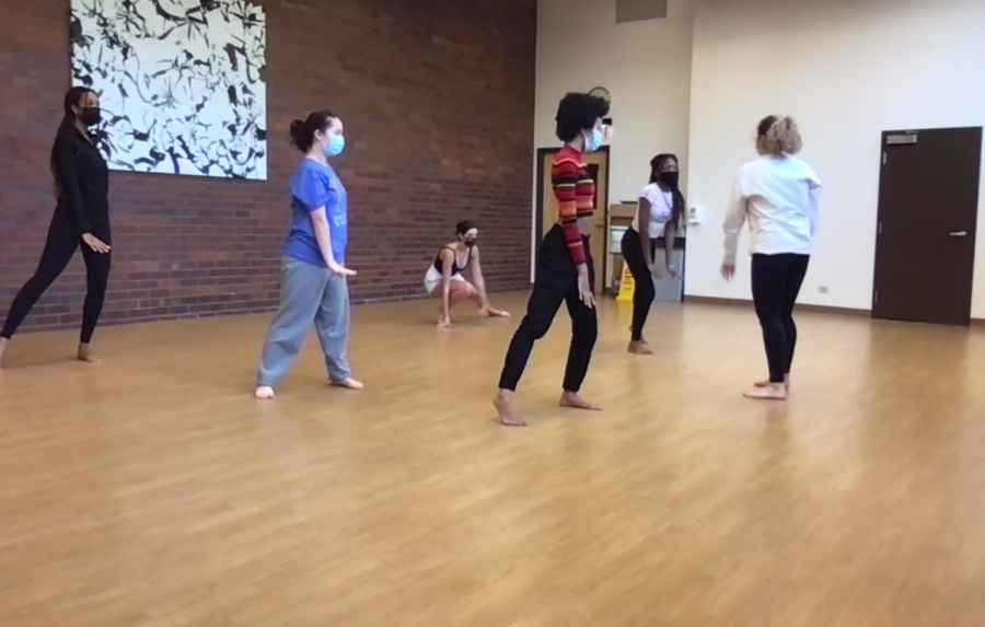 A look inside one of Dance Companys energetic rehearsals.