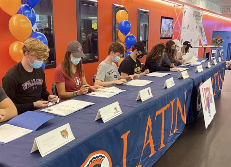 Latin Student-Athletes Take Part in NCAA Signing Day