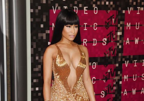 Nicki Minaj at MTVs 2015 VMAs, where she won Best Hip Hop Video for Anaconda