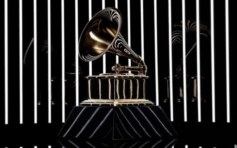The very sought-after GRAMMY award.