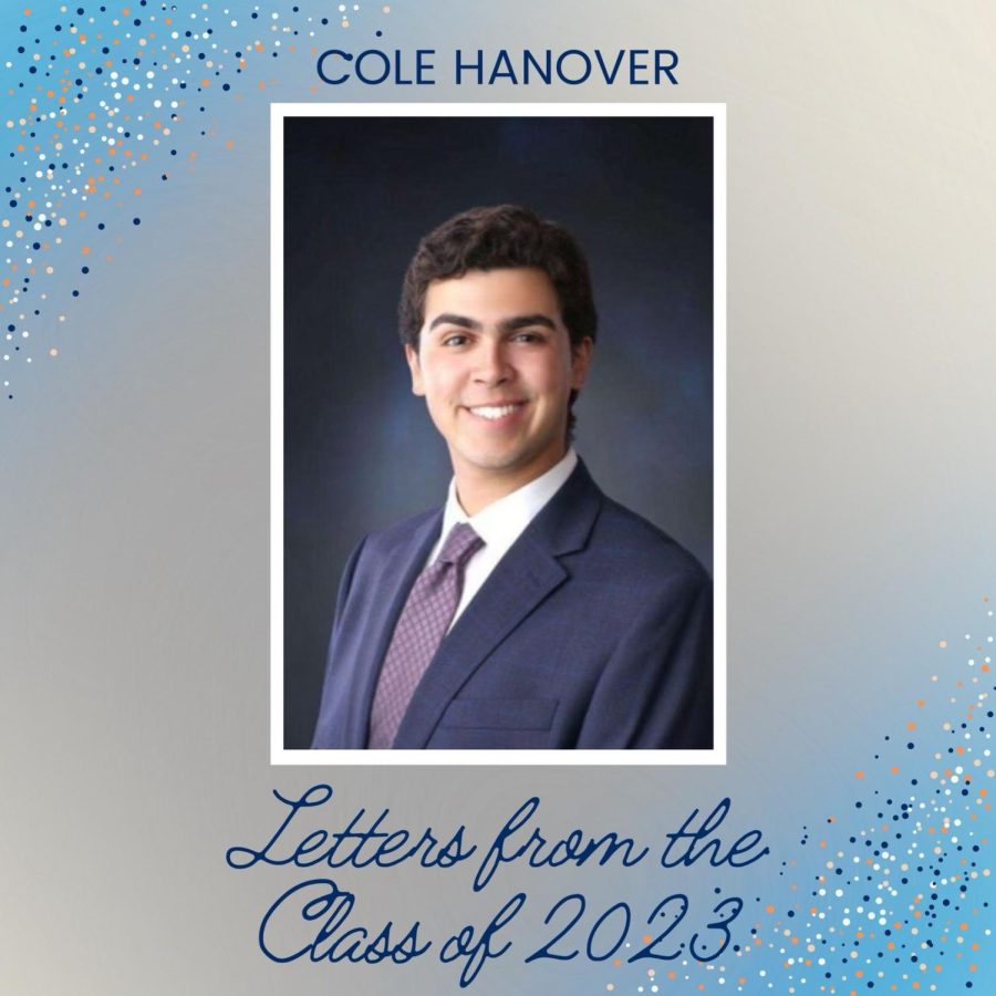 Letters From the Class of 23: Cole Hanover