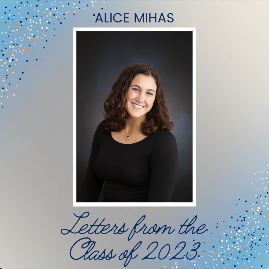 Letters From the Class of 23: Alice Mihas
