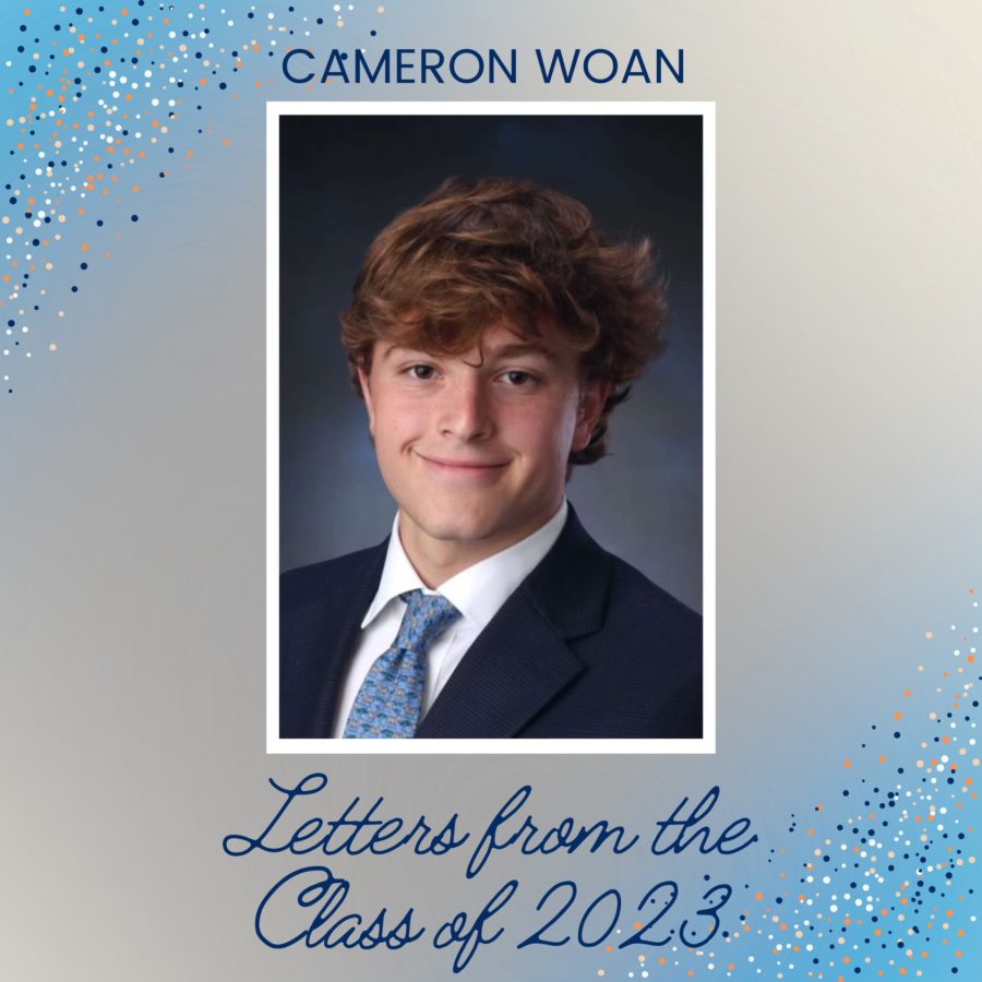 Letters from the Class of 23: Cameron Woan