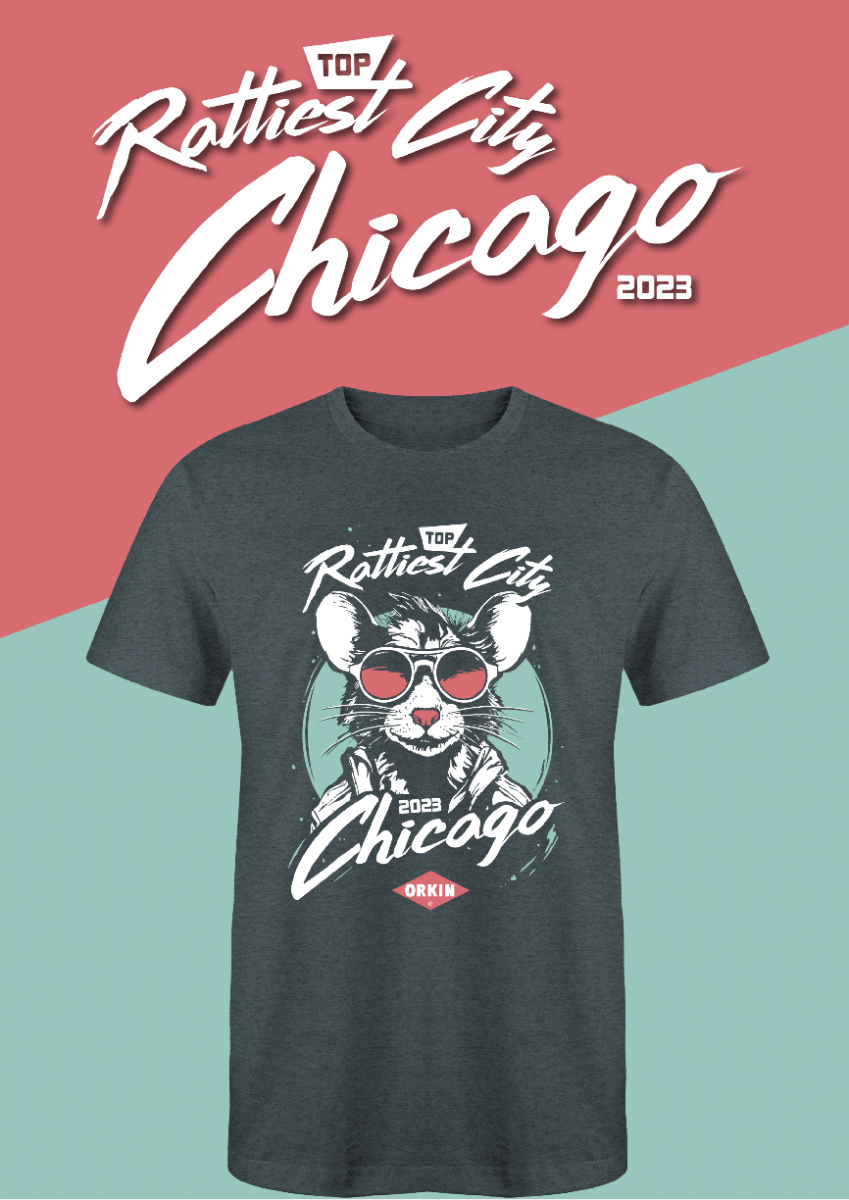 Limited edition t-shirt celebrating Chicagos top spot.