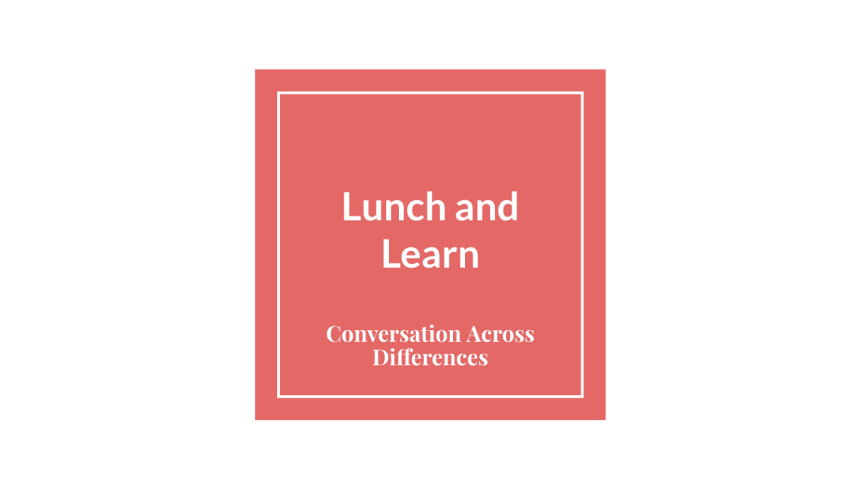 Intro Slide of Lunch and Learn Meeting.