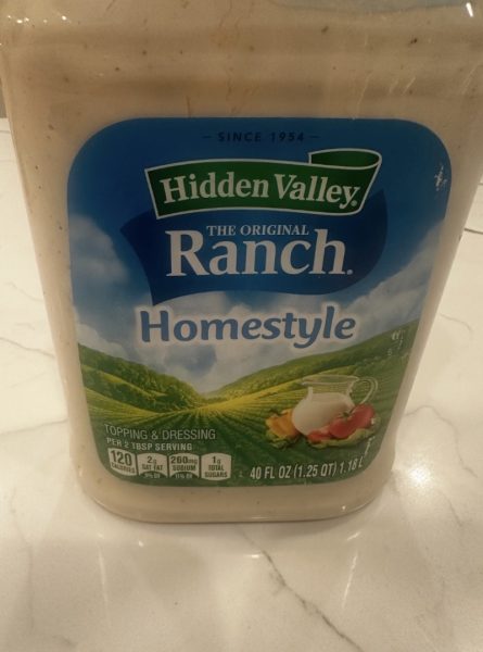 Ranch: an underrated, under-appreciated, under-used condiment. 