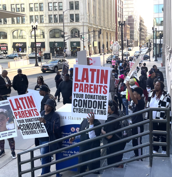 Protest Occurs Outside Latin’s Annual Fundraiser