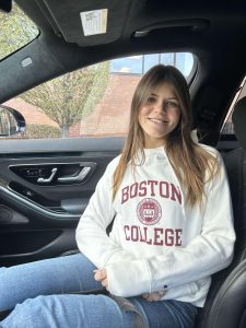 Senior Allison Marlas was recently accepted into Boston College’s Lynch School of Education and Human Development.