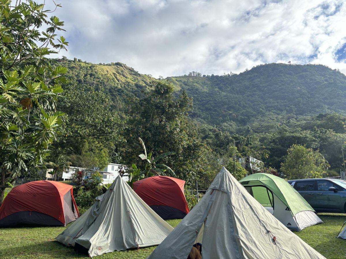 The Romans stayed in these tents surrounded by beautiful mountains.