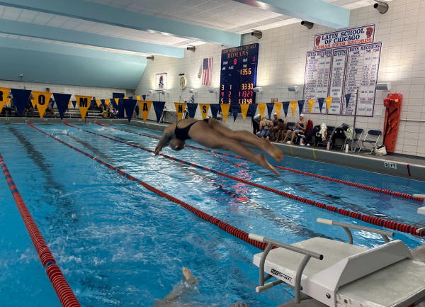 Girls Swimming Dominates in Homecoming Meet