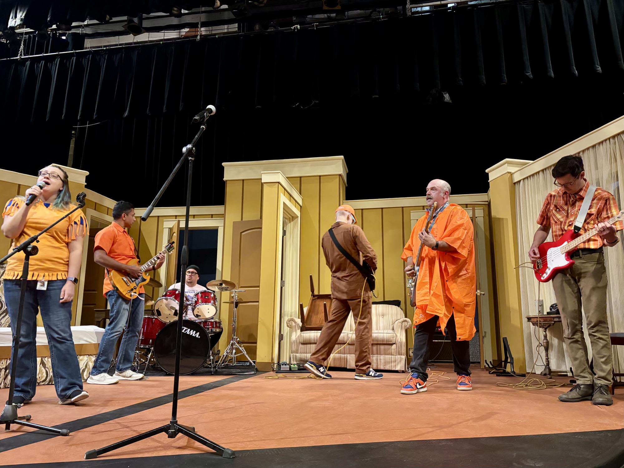 Staff Infection performs at Gathering