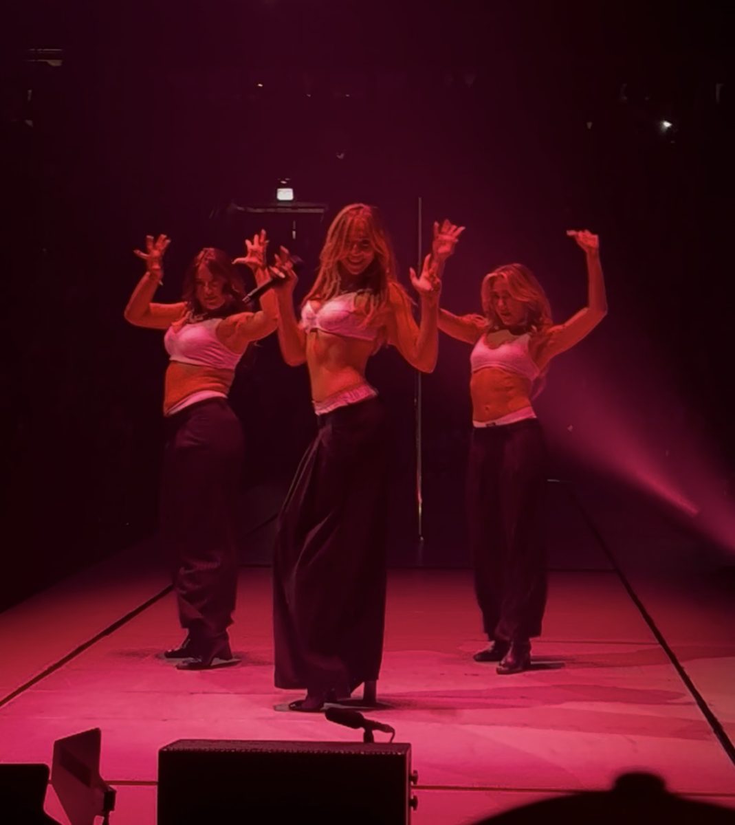 Tate McRae shows off her dancing skills during her "Miss Possessive" tour.