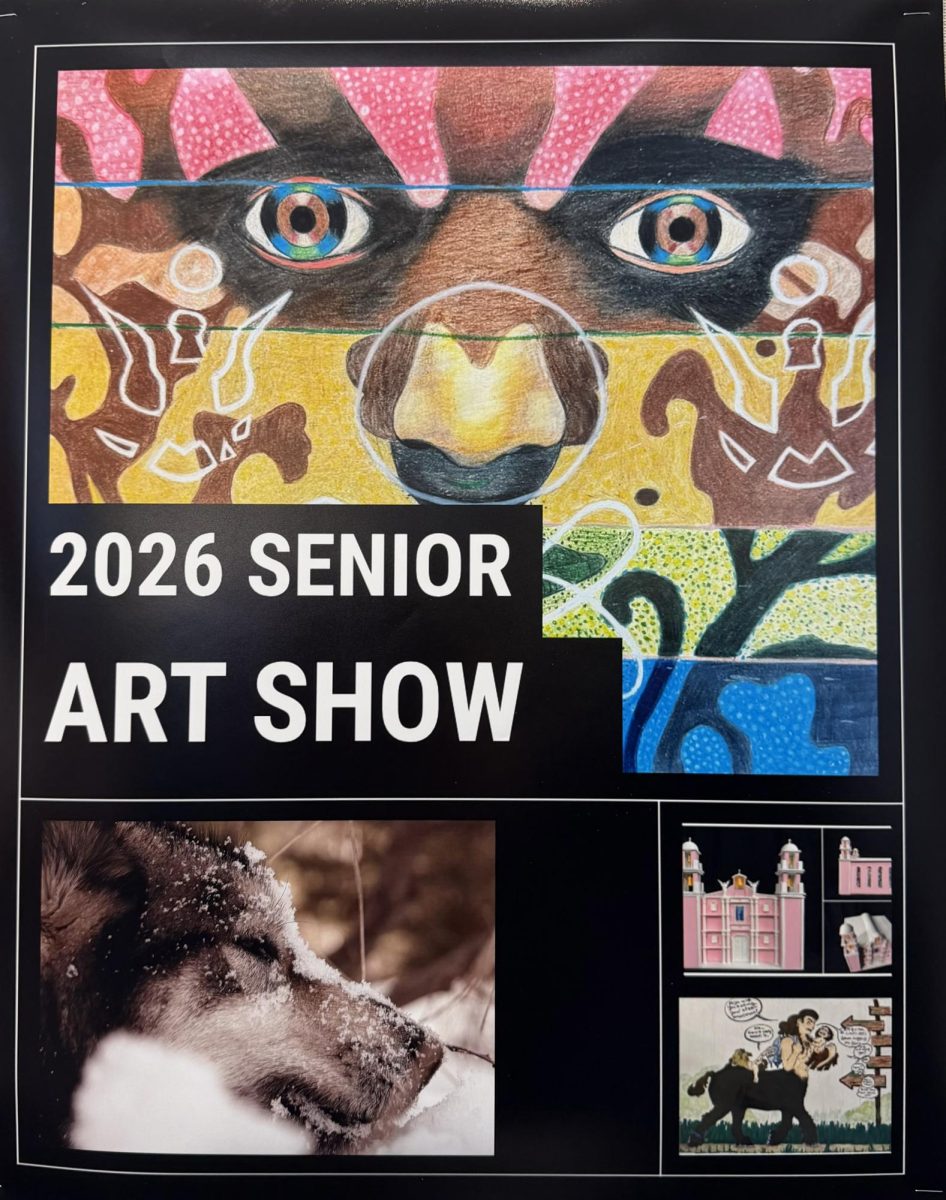 The Senior Art Show poster.